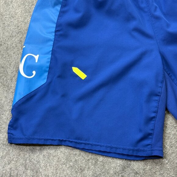 Kansas City Royals Nike Shorts Men XL Blue Training 9" DRI-FIT Authentic - Picture 6 of 16
